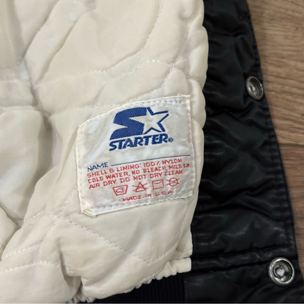 Vintage 80s Raiders Starter Bomber Jacket XL - Picture 10 of 15